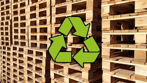 réparation et recyclage de palette en bois 